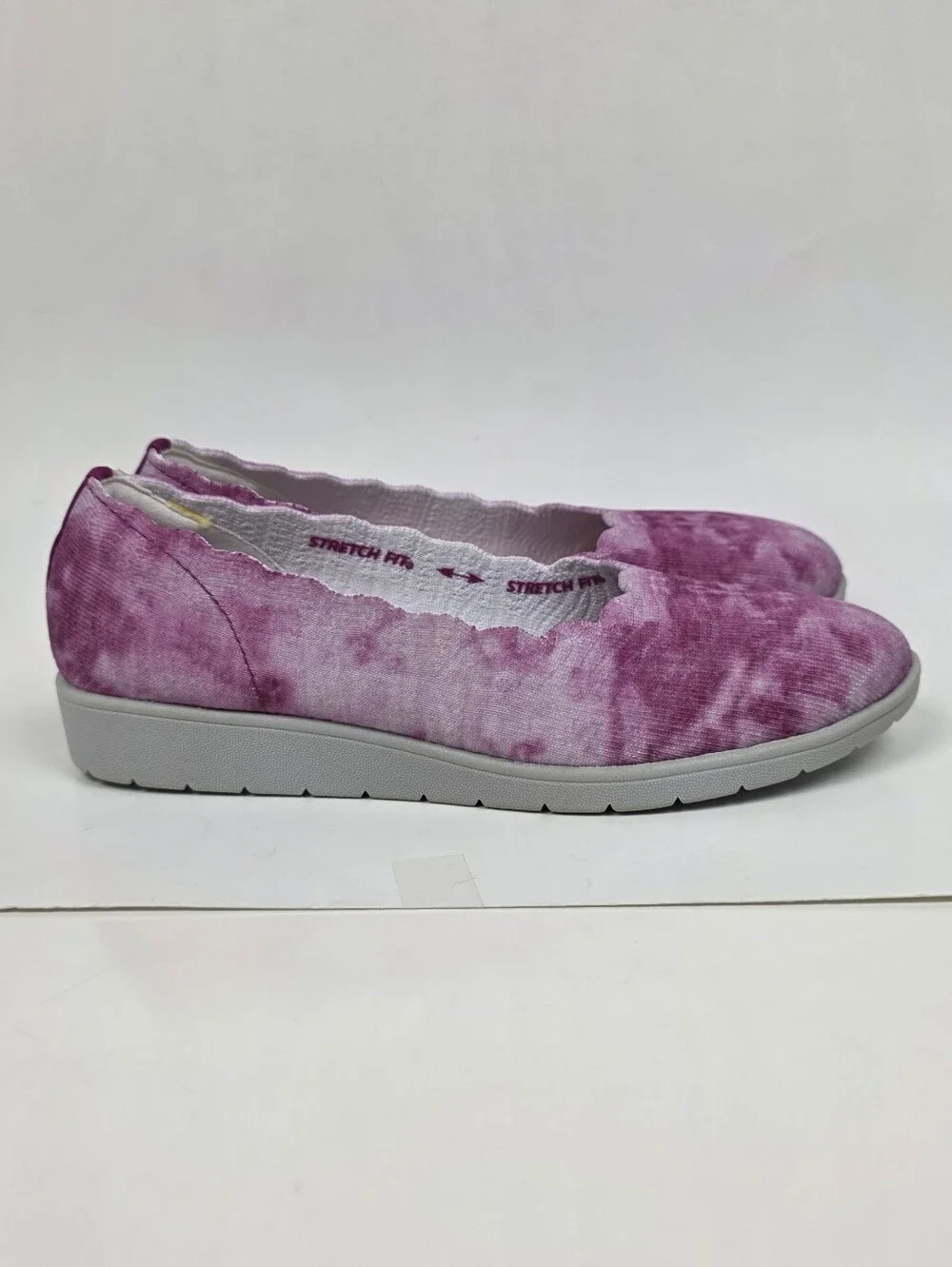 Skechers Cleo FLEX Wedge Tie Dye Pink NEW - 8.5 - Picture 2 of 12